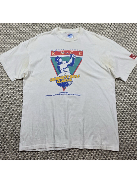 Jordan Other - Vintage Michael Jordan RMCC Celebrity Golf Classic T Shirt USA XL White 90s